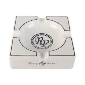 RP Ceramic Ashtray Square (White)