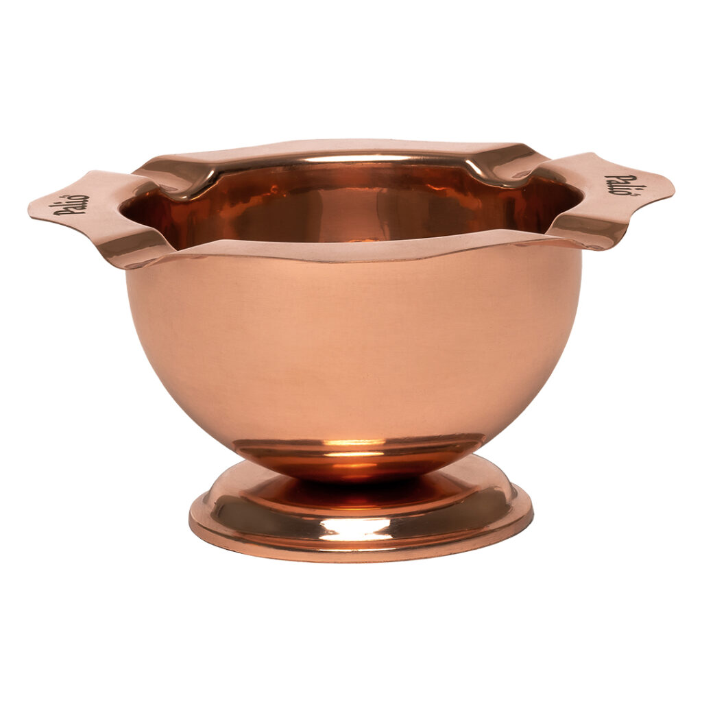 PALIO TAZZA PICCOLA ASHTRAY HOLD 4 CIGARS COPPER COLOUR (PAL-CA-120CP)