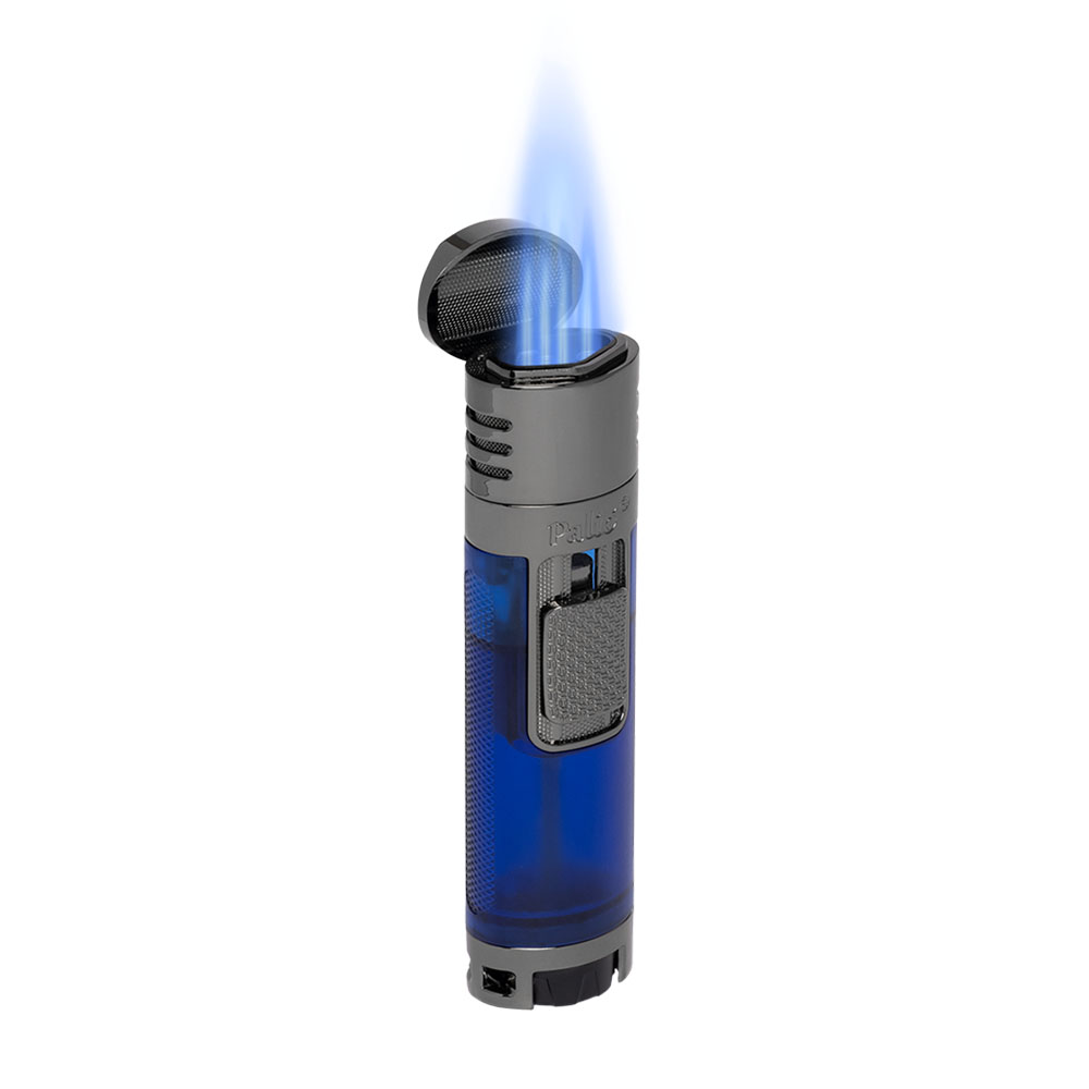PALIO VENETO QUAD JET LIGHTER BLUE COLOUR WITH 4 FLAMES | PAL-CL-171BL
