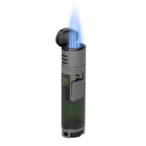 PALIO VENETO QUAD JET LIGHTER GREEN COLOUR WITH 4 FLAMES | PAL-CL-171GN