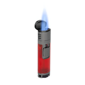 PALIO VENETO QUAD JET LIGHTER RED COLOUR WITH 4 FLAMES | PAL-CL-171RD