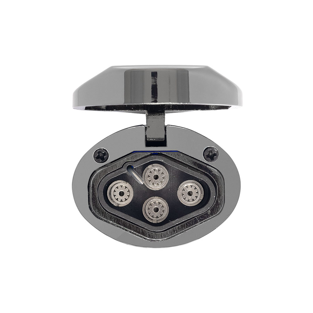 PALIO VENETO QUAD JET LIGHTER BLACK COLOUR WITH 4 FLAMES | PAL-CL-171BK - Image 3