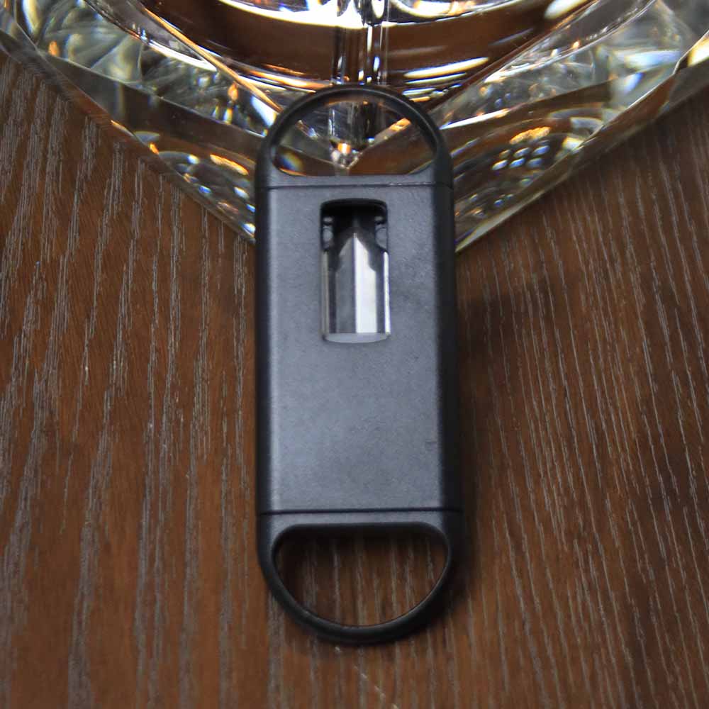 THE BIG EASY TOBACCO V SHAPED CIGAR CUTTER CUTS UP-TO 54 RING GAUGE CIGAR BLACK COLOUR (9365C) - Image 3